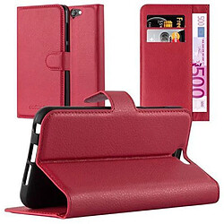 Cadorabo Coque HTC ONE A9 Etui en Rouge