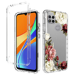 Coque en TPU anti-chute, transparent pour votre Xiaomi Redmi 9C/9C NFC - Fleur de trompette