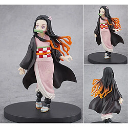 Avis Universal 16cm Kimetsu no Yaiba Figure Tanjirou Nezuko Inosuke figurine Anime Demon Slayer|Action Figures(Coloré)