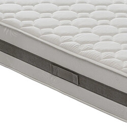 Materassi&Doghe Matelas 160x200 à mémoire de forme - Hauteur 29cm - 7cm de mousse à mémoire - avec zones différenciées Orthopédie - Anatomique - Confortable - 100% Made in Italy