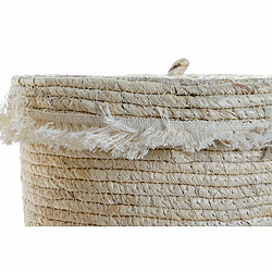 Set de basket DKD Home Decor Fibre (36 x 36 x 35 cm)