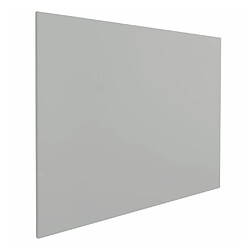 IVOL Tableau blanc sans cadre - 80 x 110 cm - Gris