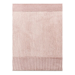 Vidal Tapis de couloir en laine 396x81 rose Darya pas cher