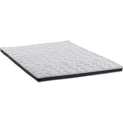 Surmatelas 90x190cm - 7cm - DEKO DREAM Micro pas cher