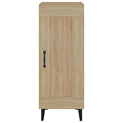 Acheter vidaXL Buffet Chêne sonoma 34,5x34x90 cm Bois d'ingénierie