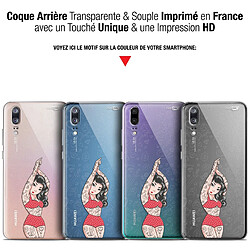 Avis Caseink Coque arrière Huawei P20 (5.8 ) Gel HD [ Nouvelle Collection - Souple - Antichoc - Imprimé en France] Tatoo Girl