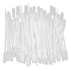 paquet de 100 pipette de transfert en plastique pipette de laboratoire set de pipettes 10ml