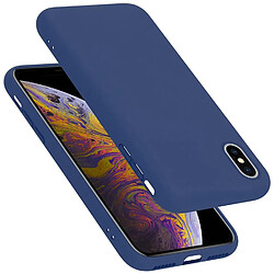 Cadorabo Coque iPhone X / XS Etui en Bleu