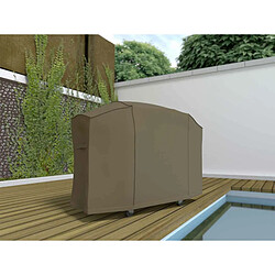 Nortene Housse de protection barbecue grand modèle COVERTOP - Taupe - 170 x 70 x 115 cm