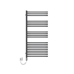 LuxeBath Radiateur Partition 500x1200 mm anthracite moderne avec élément chauffant 1200W