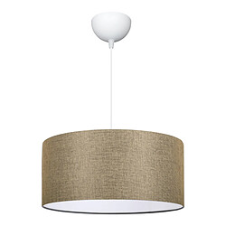 Helloshop26 Lustre lampe lumière suspendu suspension E27 70 x 38 cm beige 03_0007596