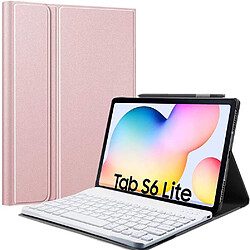 Universal Tablette Samsung Tab S6 Lite 10,4 pouces (SM-P610/P615, 2020), couverture d'objet commercial en cuir, MAG amovible