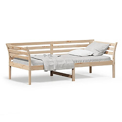 Maison Chic Lit d'appoint | Lit de jour | Lit de repos 100x200 cm bois de pin massif -GKD16898