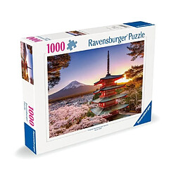 Ravensburger-Puzzle 1000 pieces-Cerisiers en fleurs du Mont Fuji-Adultes et enfants-Des 14 ans-Puzzle de qualité supérieure-12000582 pas cher