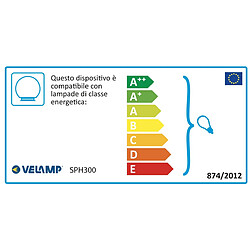 Acheter VELAMP Sphère d'extérieur en PMMA, 300mm, E27, blanche