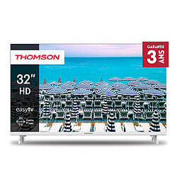 Thomson 32” (81 Cm) LED HD Blanc Easy TV Thomson 32” (81 Cm) LED HD Blanc Easy TV -32HD2S13W-