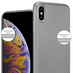 Cadorabo Coque iPhone XS MAX Etui en Gris pas cher