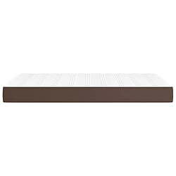 Acheter Maison Chic Matelas de lit à ressorts ensachés, Matelas doux Marron 120x200x20 cm -GKD60099