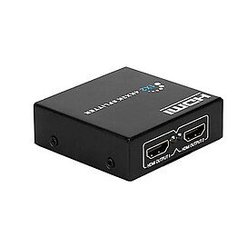 Universal Distributeur vidéo HDMI HD (1 entrée et 2 sorties) 4 K * 2 K