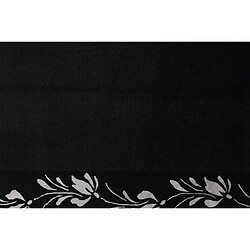 Vidal Tapis de laine 239x168 noir Darya