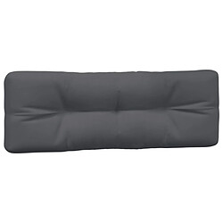 Avis vidaXL Coussins de palette lot de 7 anthracite tissu