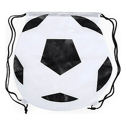 Avis Totalcadeau Sac à ficelles imitation balle - Sac de courses cabas Design - Football pas cher