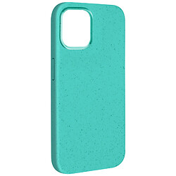 Avizar Coque pour iPhone 15 Silicone Anti-traces Recyclable Classic Case Bio Turquoise