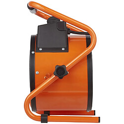 Qlima Chauffage électrique EFH 6030 3000 W Orange pas cher