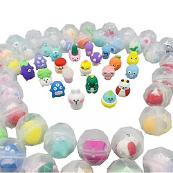 Universal 50 PC Aléatoire Oeuf Twisted Toy Gacha Ball Kids Party Party prône les mini jouets