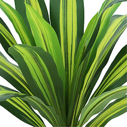 Avis Jardindeco Dracena artificiel 22 feuilles hauteur 50 cm.