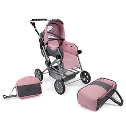 Avis Bayer Chic 2000 Poussette Road Star pour poupées - Coloris 15, anthracite -rose