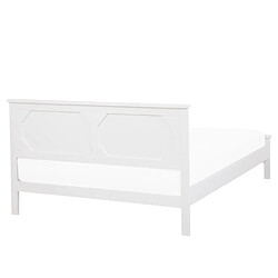 Acheter Beliani Lit double en bois blanc 140 x 200 cm OLIVET