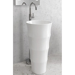 Karag Lavabo totem LOUVRE 83x42x42 cm en céramique