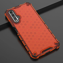 Wewoo Coque Souple Housse de protection antichoc en nid d'abeille PC + TPU pour Huawei Honor 20 PRO rouge