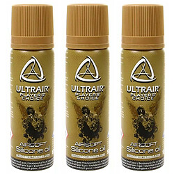 Asg Lot de 3 Huiles Teflon en Spray Lubrifiant Ultrair PTFE 220 ml Airsoft