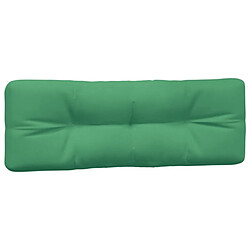 Acheter vidaXL Coussins de palette lot de 2 vert tissu