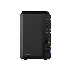 Synology DS220+ NAS 8To USB 3.2 Serial ATA 2 Baies Noir