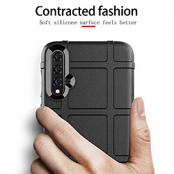 Wewoo Coque Étui de protection en silicone antichoc robuste pour Huawei Nova 5 noir pas cher