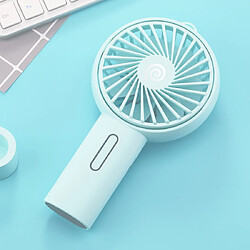 Wewoo F2 Mini ventilateur portable à 3 niveaux avec mode de USB Ordinateur de bureau muet Bleu