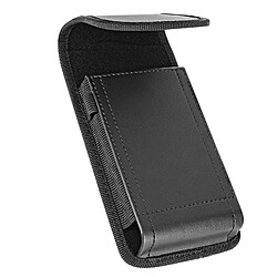 Avizar Housse Ceinture Smartphone 6.7 à 6.9 Pouces Fermeture Aimantée Noir