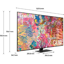 Avis Samsung TV QLED 4K 138 cm QE55Q80B Smart TV 55 pouces