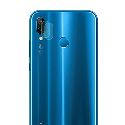 Wewoo 2 PCS 0.2mm 9H 2.15D Objectif de la caméra arrière en verre trempé Film pour Huawei P20 Lite