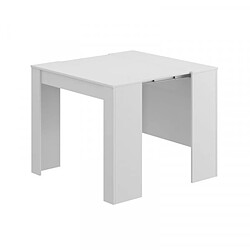 Dansmamaison Table extensible 51/237 cm Blanc - GIO pas cher