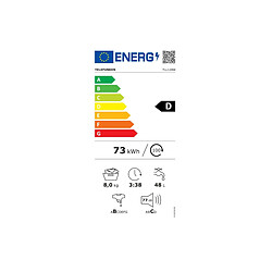 Lave-linge 51l 1200 tours/min - TLL128W - TELEFUNKEN