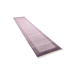 Vidal Tapis de couloir en laine 404x79 Violet Darya