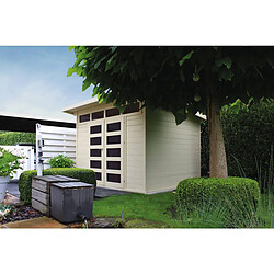 Avis Solid Abri jardin bois Verona - 7.2 m² - 3 x 2.4 x 2.33 m - 28 mm