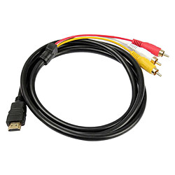 Avis Câble HDMI vers 3 RCA mâle