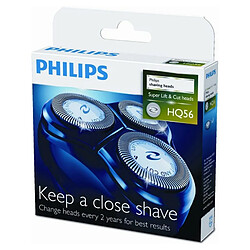 Philips TETES DE RASOIR HQ55 JEU DE 3 TÊTES