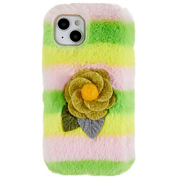 Coque en TPU anti-rayures, poupée en peluche 3D pour votre iPhone 14 Plus - style H