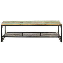 Maison Chic Table basse,Table Console Table d'appoint, Table pour salon 110x60x35 cm Bois de récupération massif -MN70613